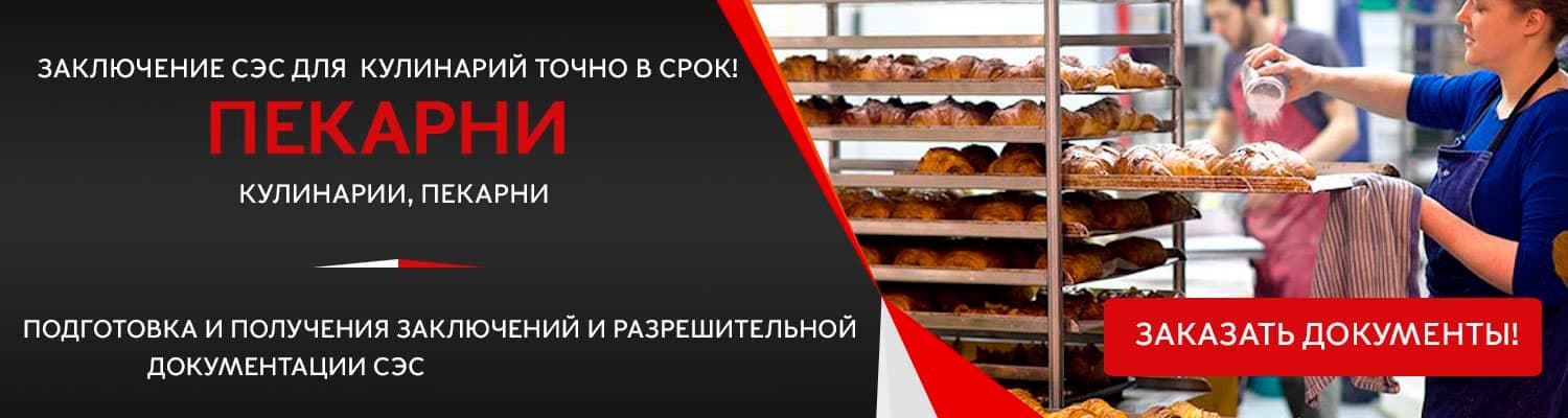 Документы для открытия пекарни в Ивантеевке